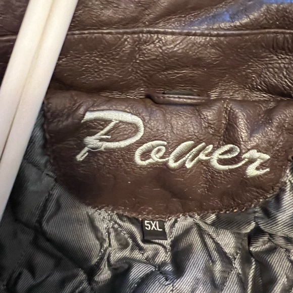 Men’s Tupac Commemorative Leather Jacket Size 5XL - Picture 5 of 5